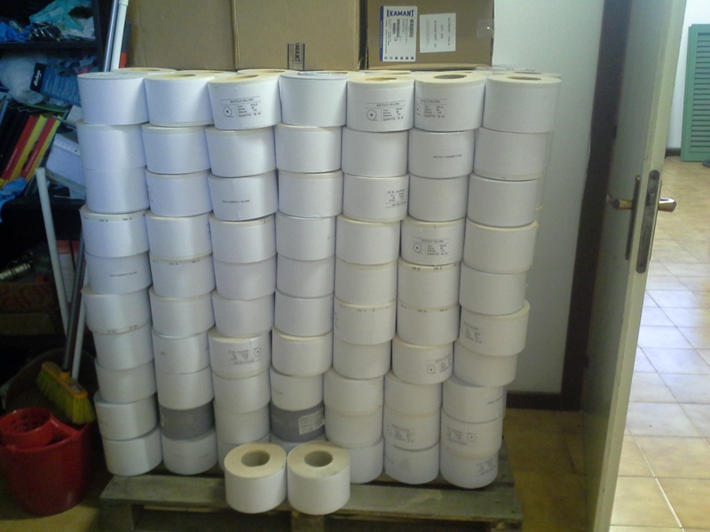 magazzino carta abrasiva