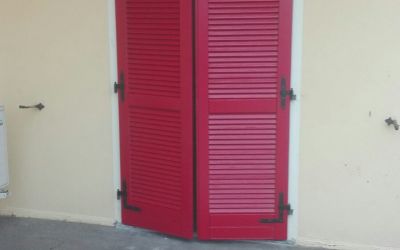 griglia laccata del colore scelto dal cliente