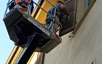 Infilaggio persiana a Cremona